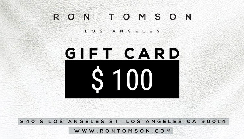 The Ron Tomson Gift Card | Ron Tomson
