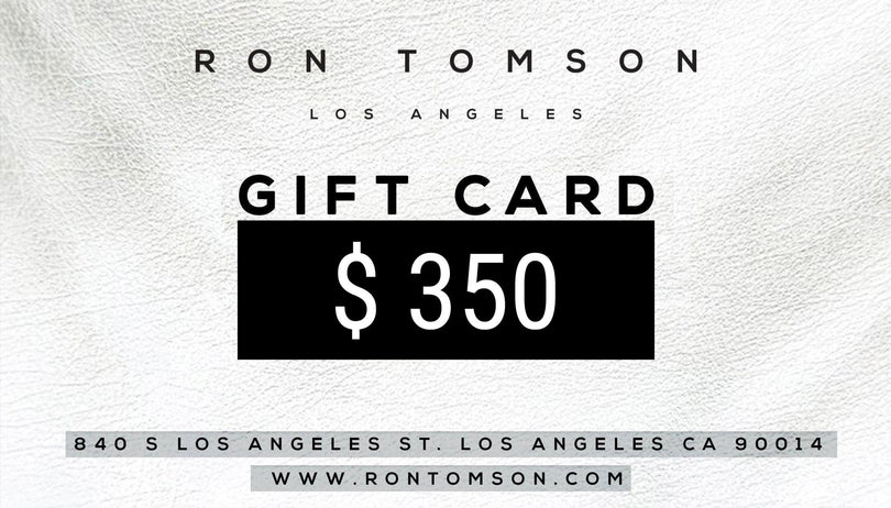 The Ron Tomson Gift Card | Ron Tomson