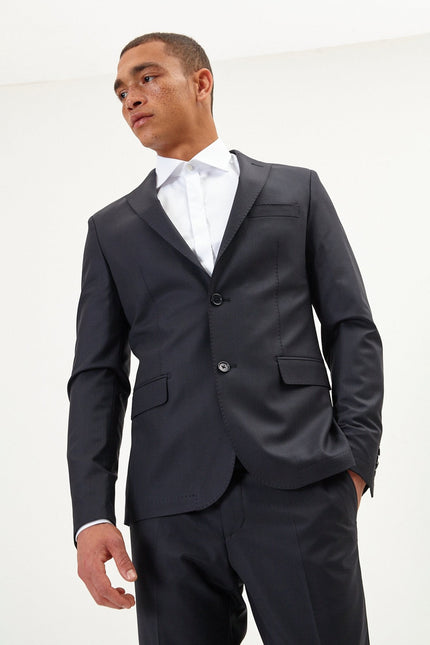 Men's Zero Weight Model A Suit - Marine | Ron Tomson