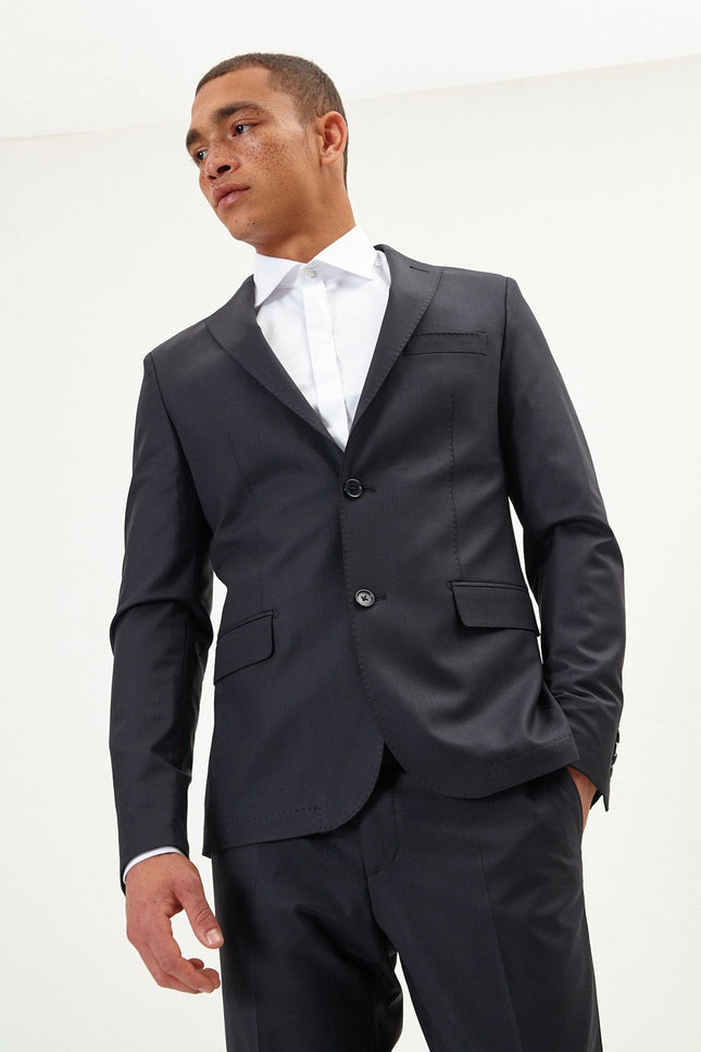 Men's Zero Weight Model A Suit - Marine | Ron Tomson
