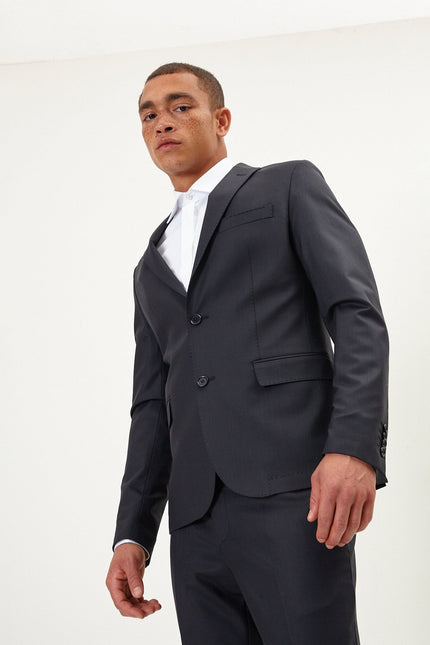 Men's Zero Weight Model A Suit - Marine | Ron Tomson
