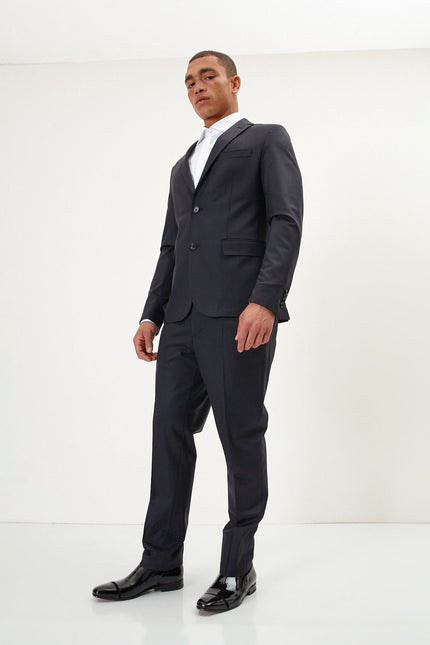 Men's Zero Weight Model A Suit - Marine | Ron Tomson