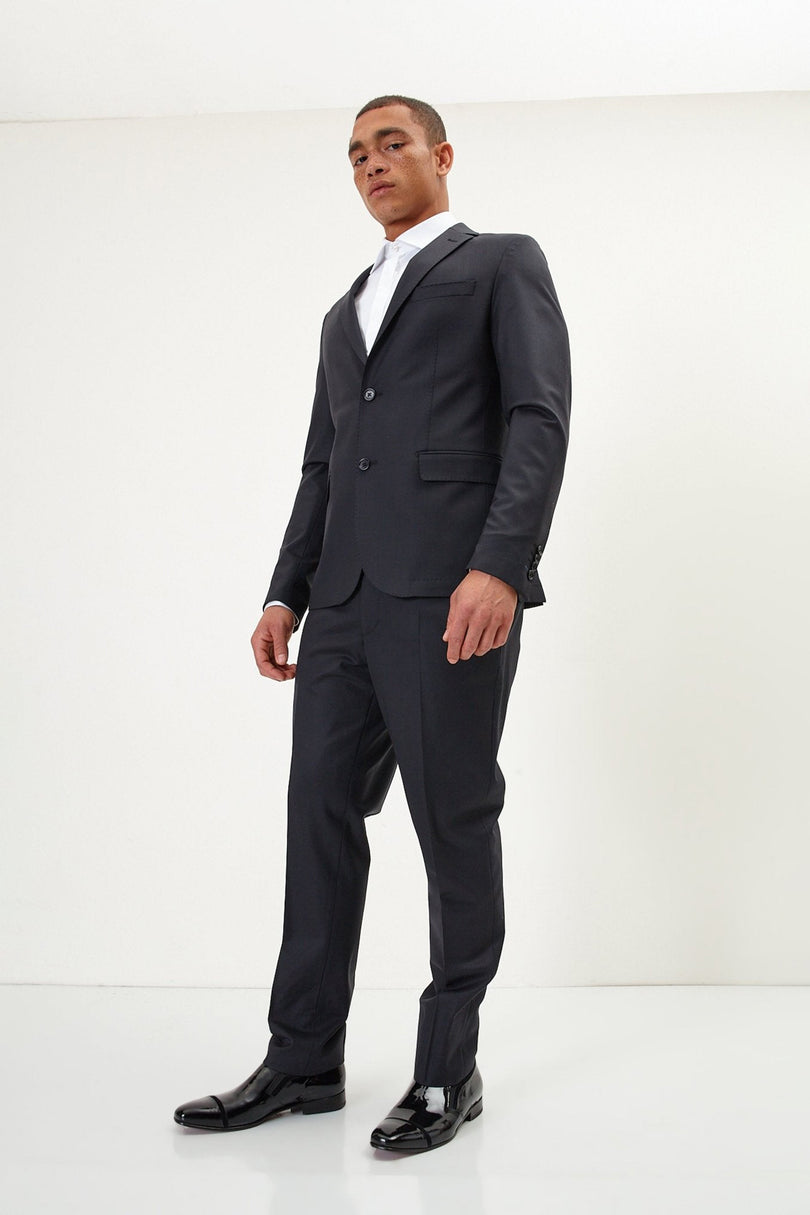 Men's Zero Weight Model A Suit - Marine | Ron Tomson