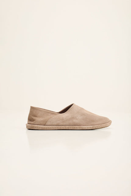Men's Suede Espadrilles - Sand Stone | Ron Tomson