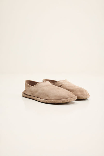Men's Suede Espadrilles - Sand Stone | Ron Tomson