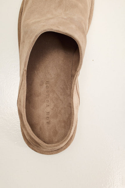 Men's Suede Espadrilles - Sand Stone | Ron Tomson