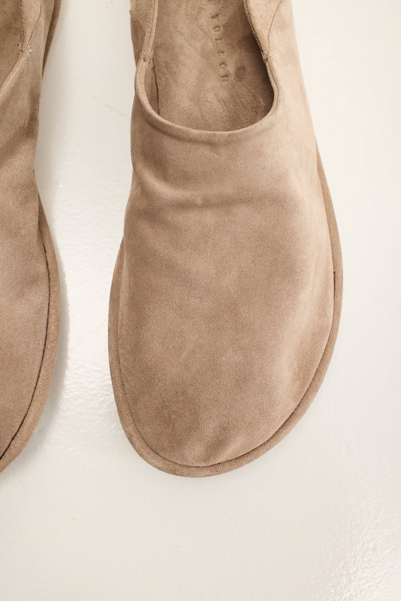 Men's Suede Espadrilles - Sand Stone | Ron Tomson