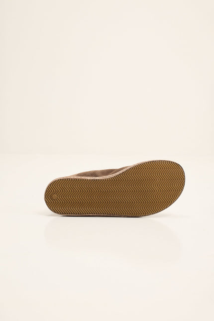 Men's Perforated Suede Espadrilles - Grey Beige | Ron Tomson