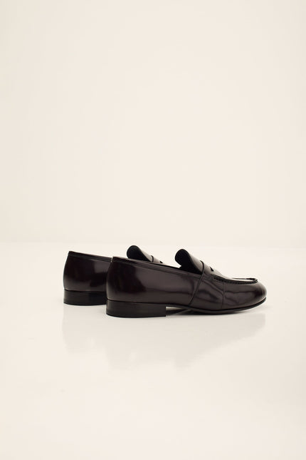 Men's Penny Loafer - Burgundy | Ron Tomson