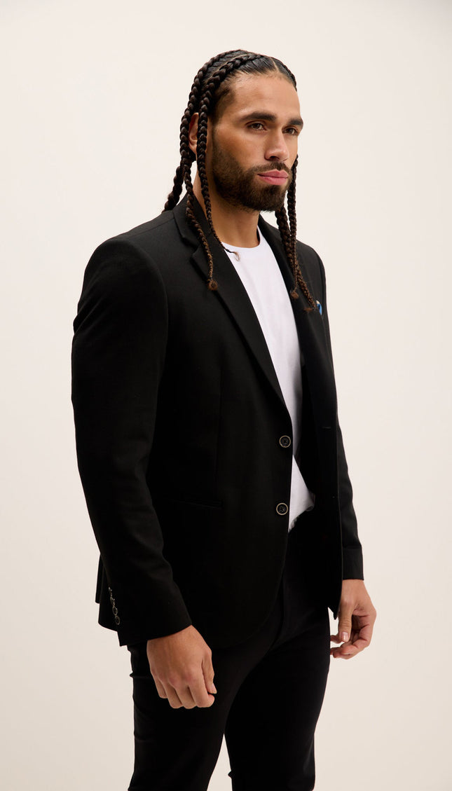 Classic Fit Blazer - Black