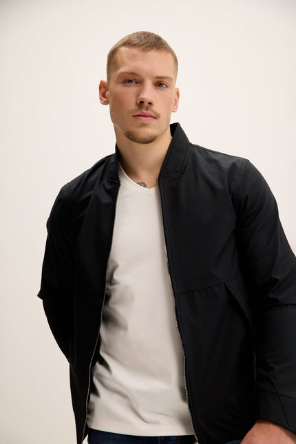 Men's High Performance Breathable Jacket - Black | Ron Tomson