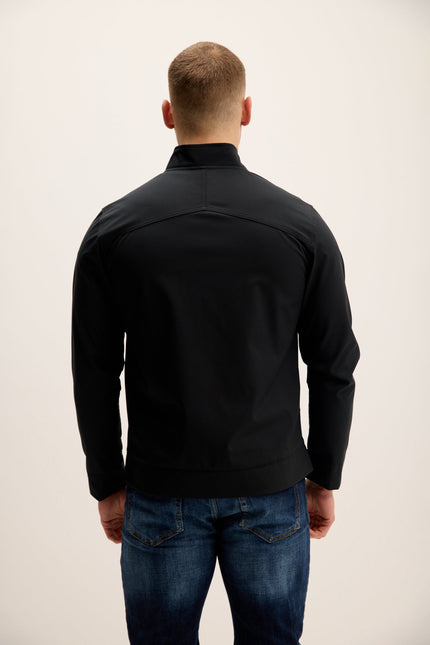 Men's High Performance Breathable Jacket - Black | Ron Tomson