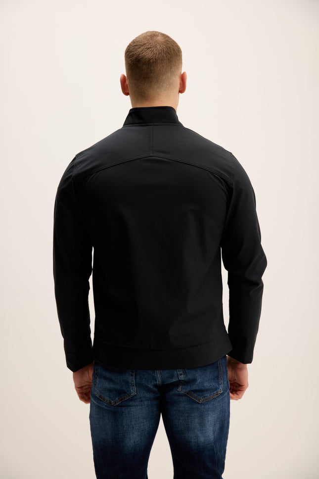 Men's High Performance Breathable Jacket - Black | Ron Tomson