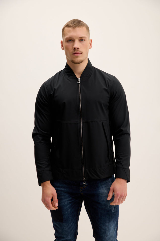 Men's High Performance Breathable Jacket - Black | Ron Tomson