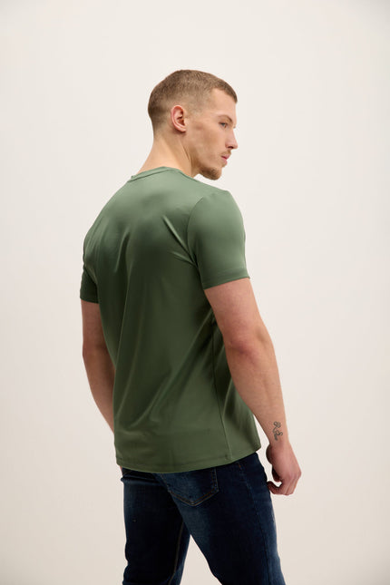 Men's Fitted T-Shirt - Olive | Ron Tomson