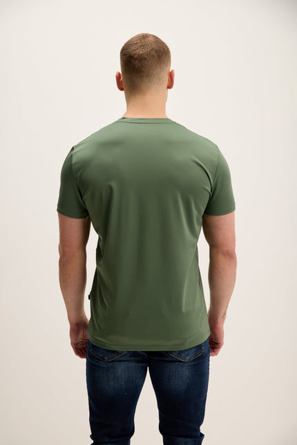 Men's Fitted T-Shirt - Olive | Ron Tomson