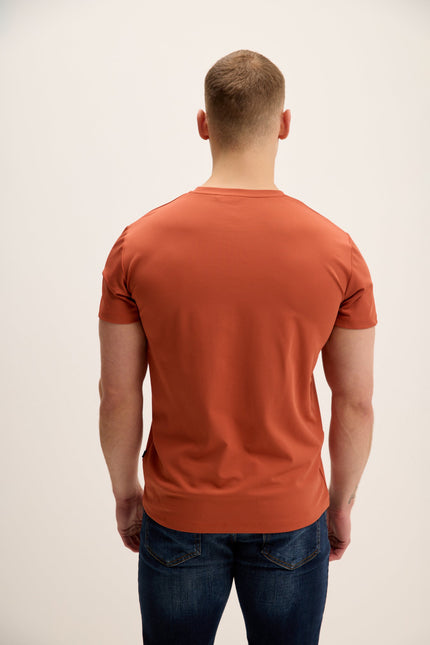 Men's Tailored Crew T-Shirt - Tile | Ron Tomson