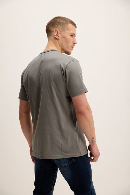 Men's Lightweight Cotton T-Shirt - Anthracite | Ron Tomson