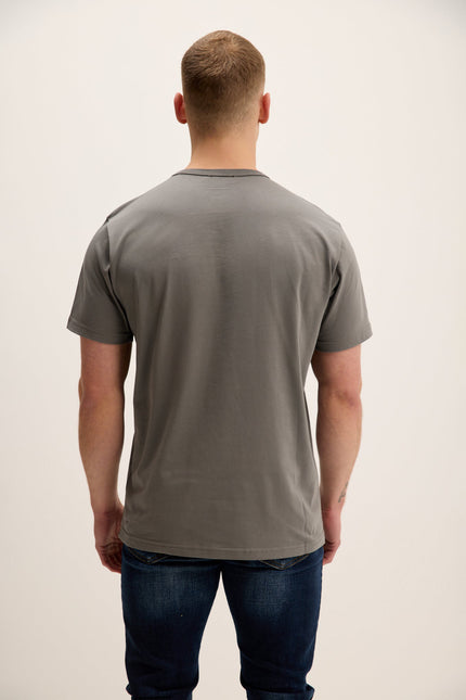 Men's Lightweight Cotton T-Shirt - Anthracite | Ron Tomson