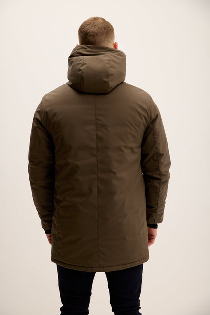 Men's Seamless Parka - Khaki | Ron Tomson