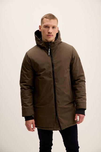 Men's Seamless Parka - Khaki | Ron Tomson