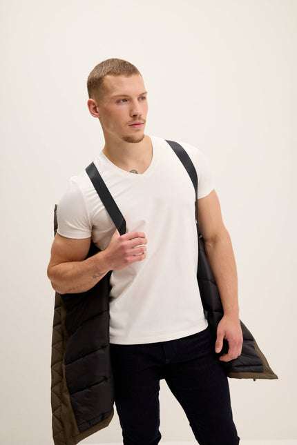 Men's Seamless Parka - Khaki | Ron Tomson