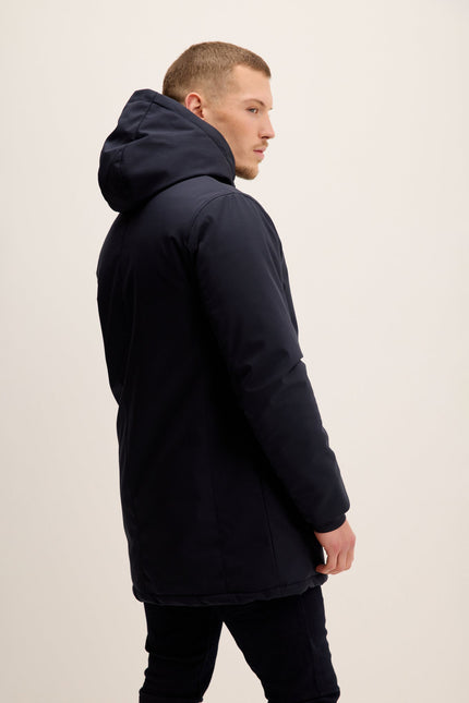 Men's Seamless Parka - Navy | Ron Tomson