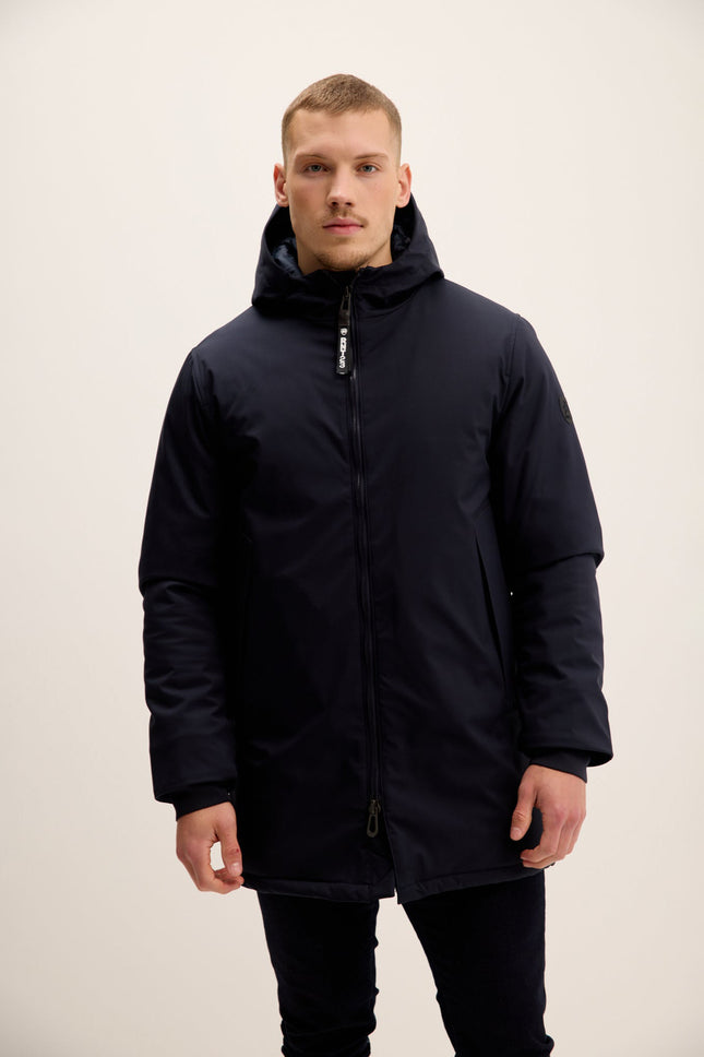 Men's Seamless Parka - Navy | Ron Tomson