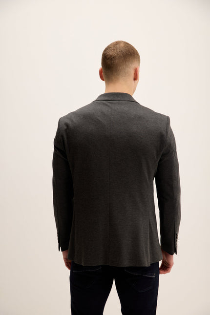 Men's Classic Fit Blazer - Anthracite | Ron Tomson