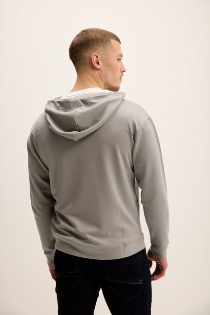 Men's Hooded Sweater - Grey | Ron Tomson