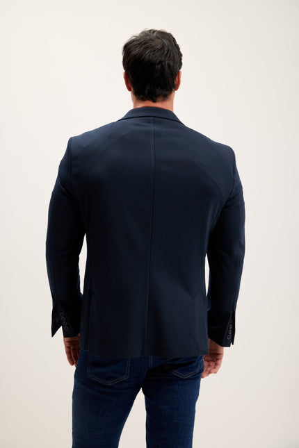 Men's Classic Fit Jetsetter Blazer - Navy | Ron Tomson
