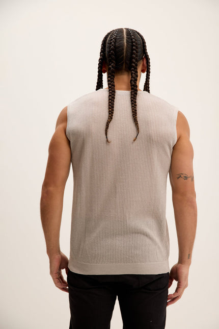 Men's Mesh Tank Top - Grey | Ron Tomson