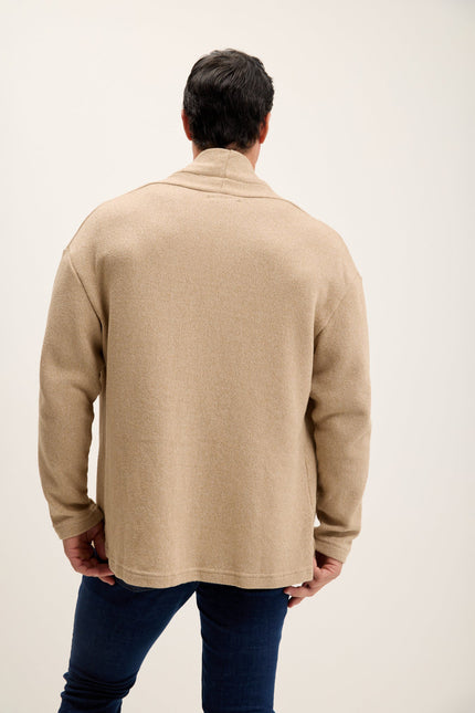 Men's Open-Front Cardigan - Vizon | Ron Tomson