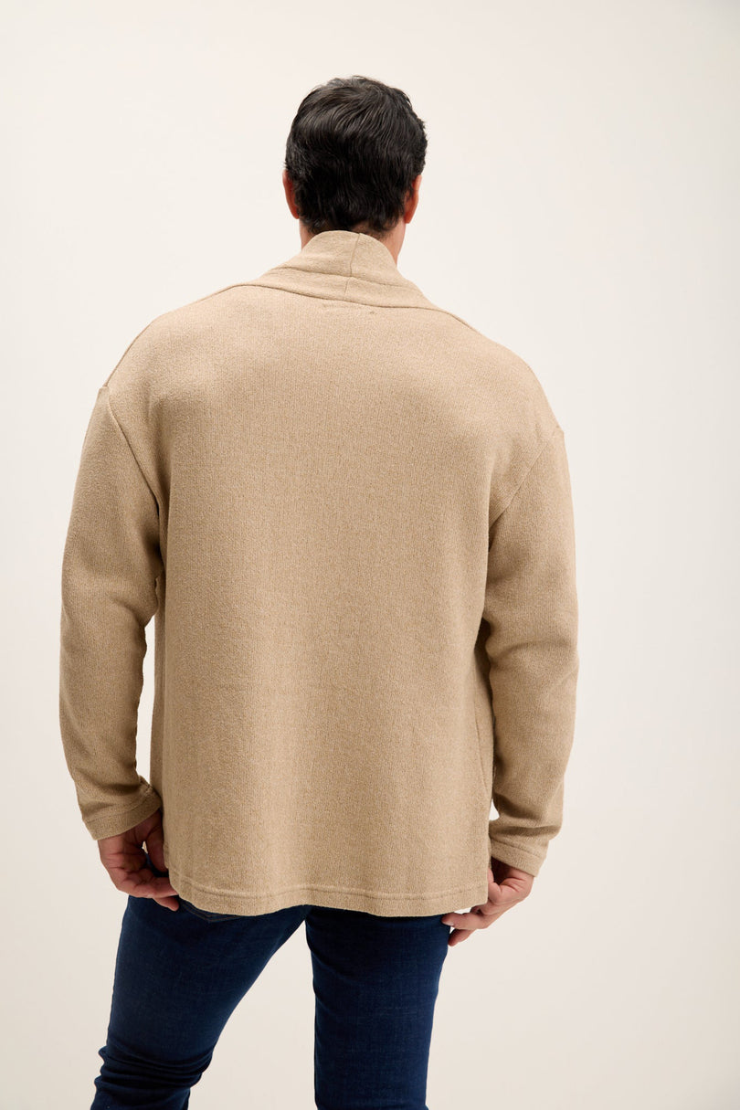 Men's Open-Front Cardigan - Vizon | Ron Tomson