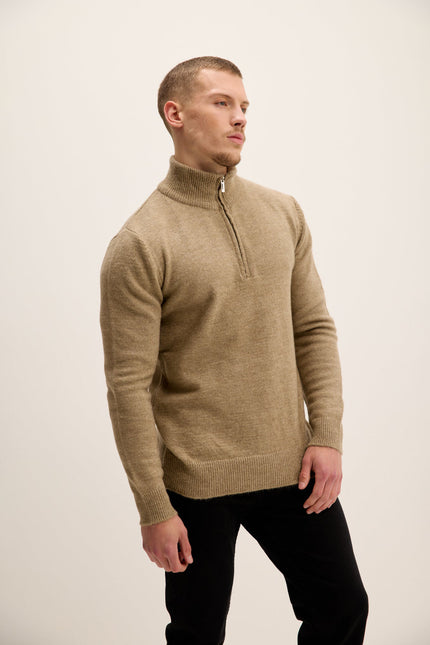 Men's Quarter-Zip Sweater - Vizon | Ron Tomson