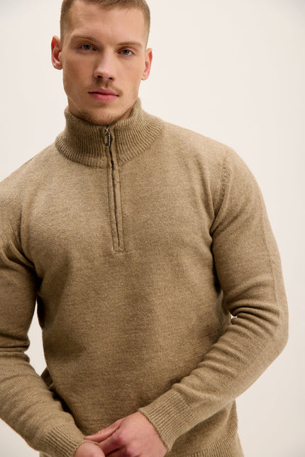 Men's Quarter-Zip Sweater - Vizon | Ron Tomson