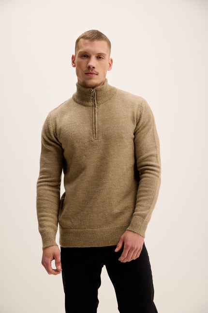 Men's Quarter-Zip Sweater - Vizon | Ron Tomson