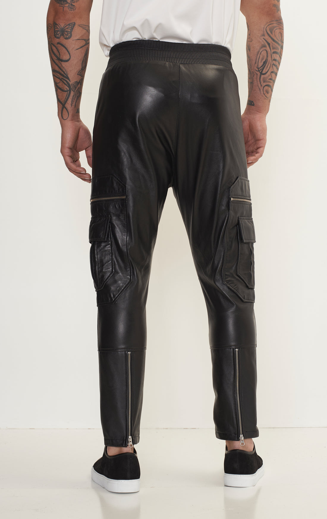 Destination Genuine Leather Jogger - BLACK