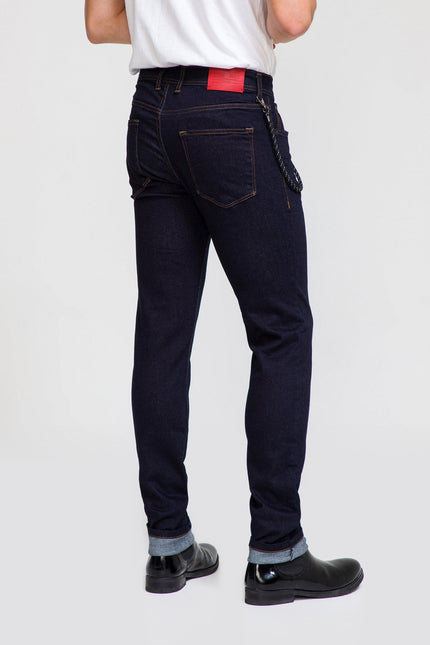 Indigo Denim Jeans - Dark Blue