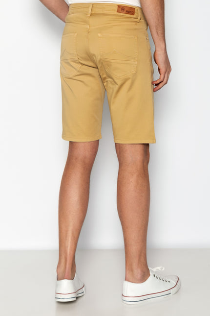 5 - Pocket Lightweight Shorts - Camel - Ron Tomson