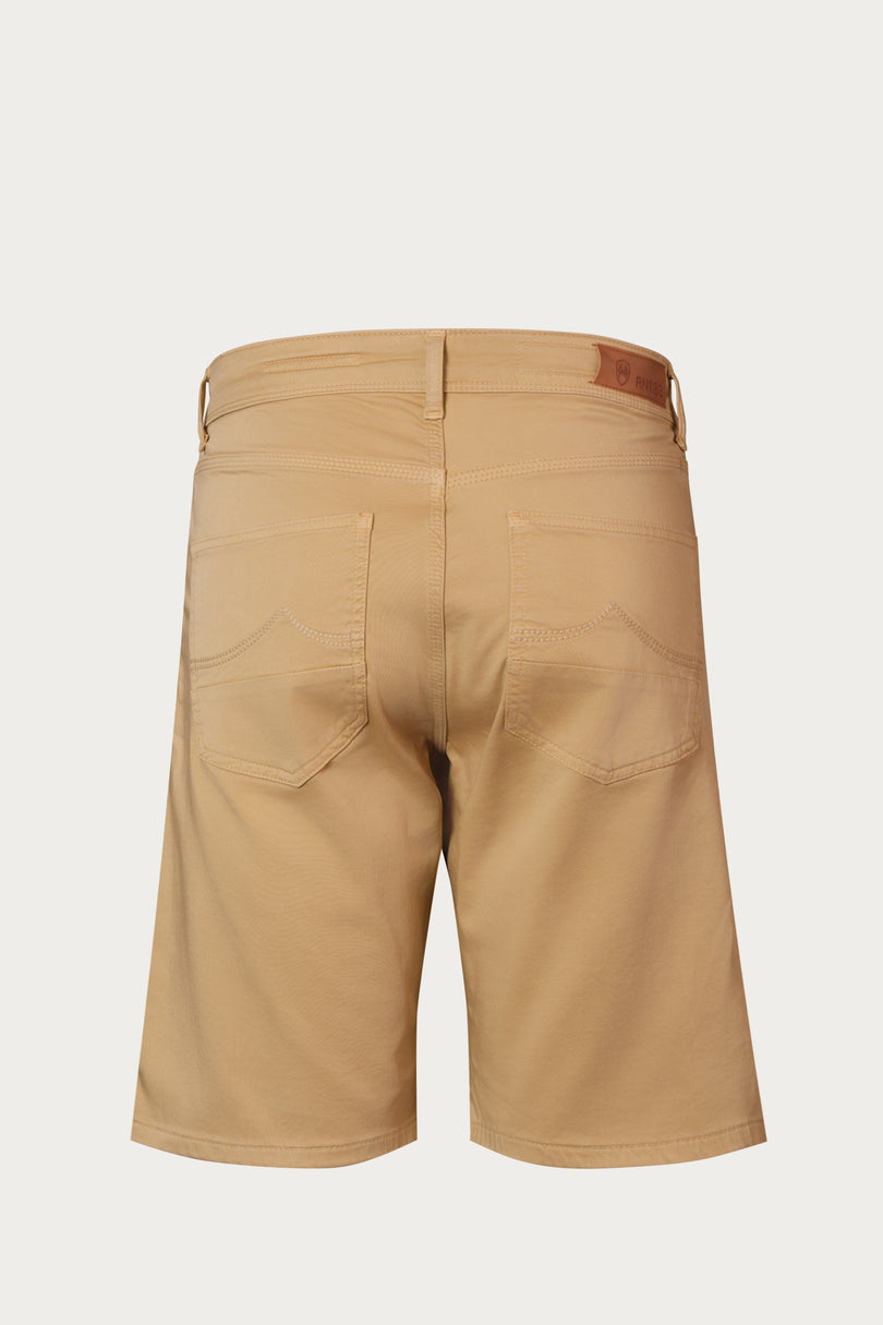 5 - Pocket Lightweight Shorts - Camel - Ron Tomson