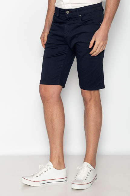 5 - Pocket Lightweight Shorts - Navy - Ron Tomson