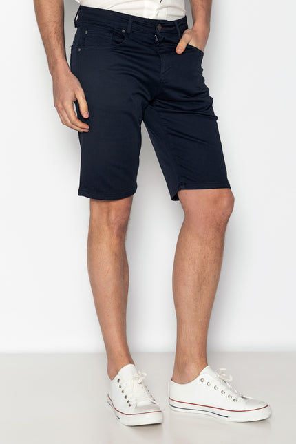 5 - Pocket Lightweight Shorts - Navy - Ron Tomson