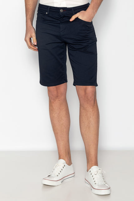 5 - Pocket Lightweight Shorts - Navy - Ron Tomson
