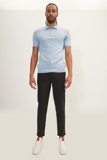 Tailored Stretch Pants - Black