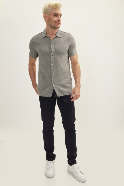 Cotton Polo Shirt - Black