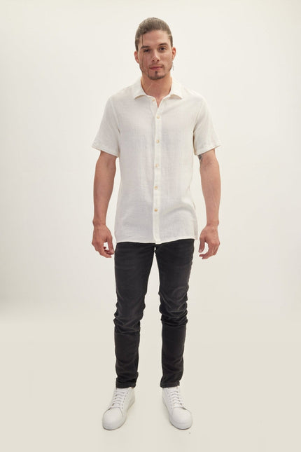 Cotton Polo Shirt - Off-White