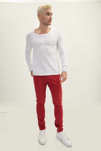 Lightweight Crew-Neck Sweater - Off-White