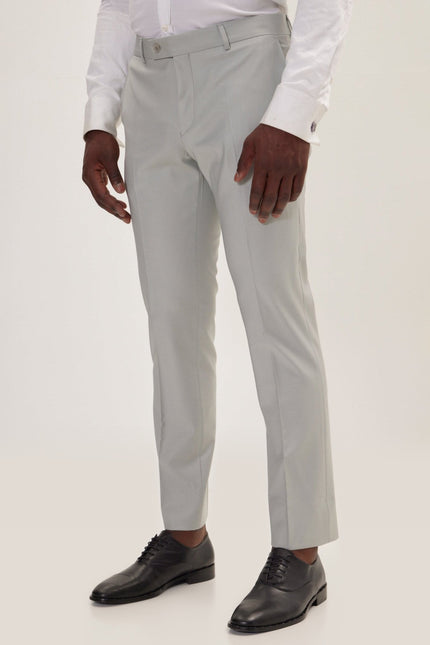 Super 120s Merino Wool Single-Breasted Suit - Mint Green