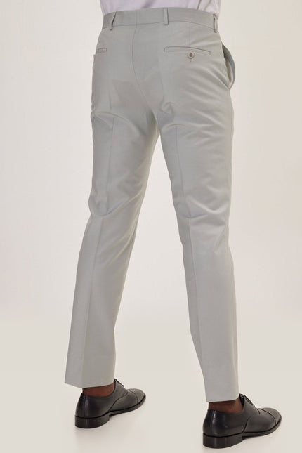 Super 120s Merino Wool Single-Breasted Suit - Mint Green